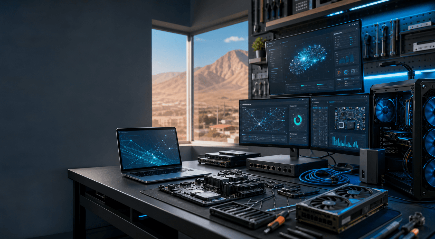 Taller tecnologico moderno de Tecnotics